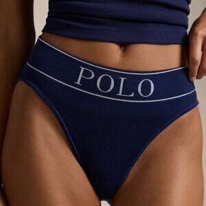 Polo Ralph Lauren Logo Seamless High-Rise Brief